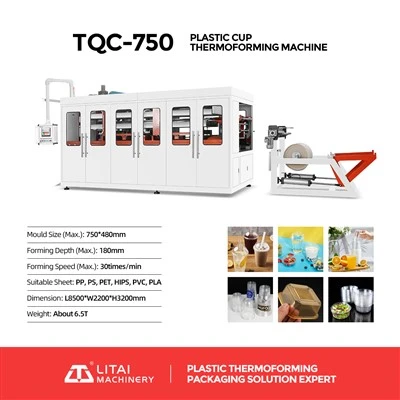 Màquina de fabricació de tasses hidràuliques d'alimentació servo