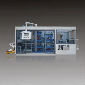 Màquina de termoformat de contenidors de bolquers
